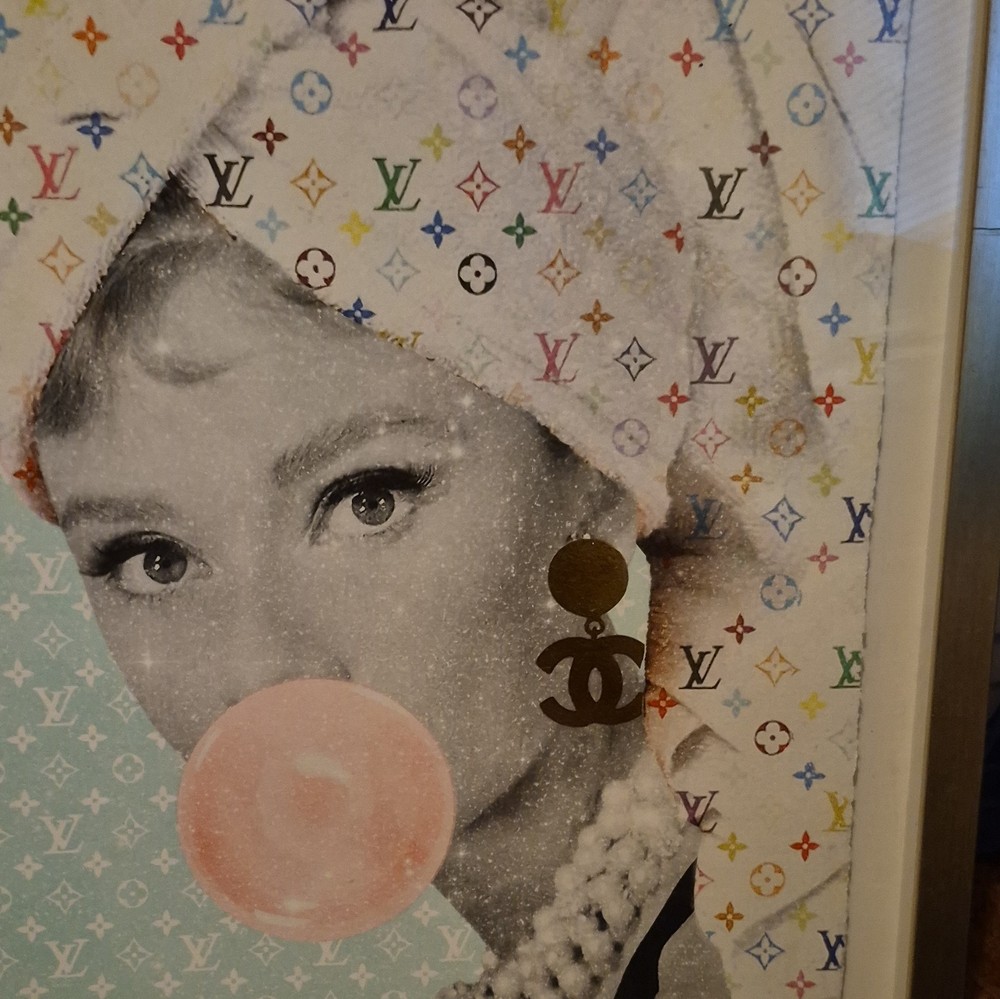 Louis Vuitton Multicolor Pop Art Fashion Print on Paper, Decorative for Any Room