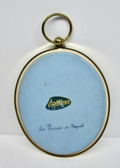 Les Poupees de Peynet framed picture French doll bubble glass plastic front