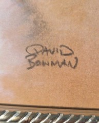 GARDIAN by David Bowman Religious Spiritual Art, BEAUTIFUL Portrait OF JESUS