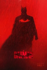 THE BATMAN 2022 RED DC ORIGINAL OFFICIAL CINEMA MOVIE FILM PRINT PREMIUM POSTER
