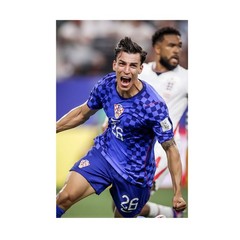 Croatia Soccer Fans Musa 26 Inspıred – World Cup 2026 Tribute – POSTER 20″x30″