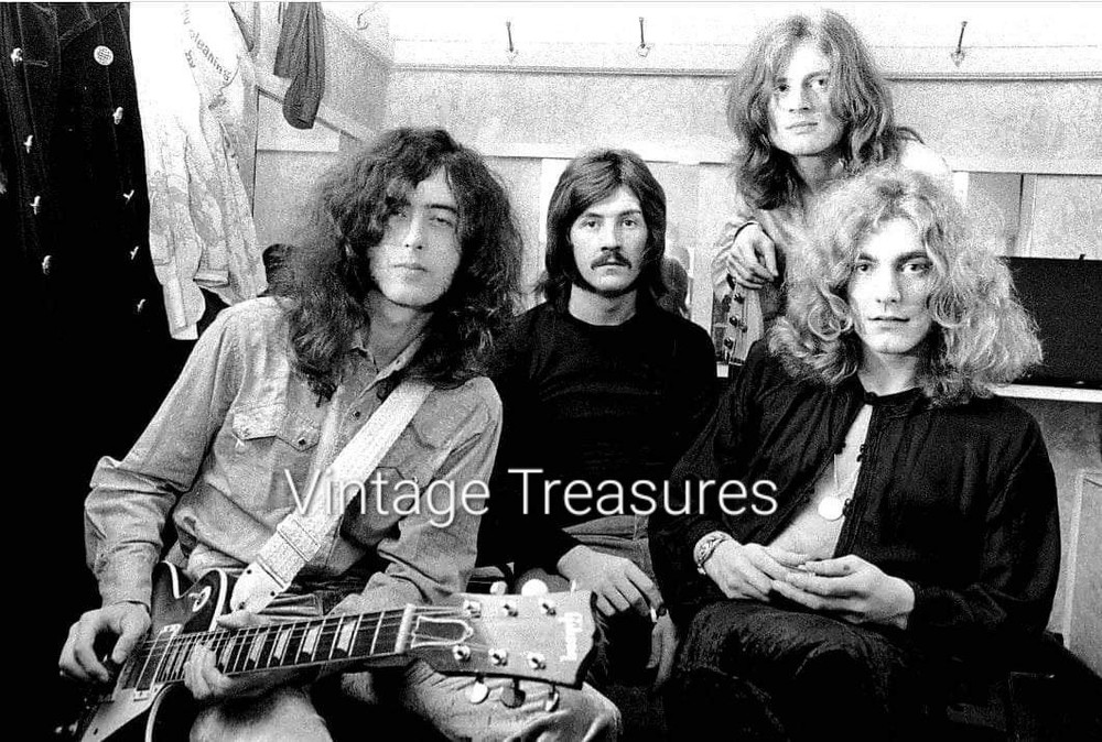 Led Zeppelin Early Days Portrait Photo Print Poster Young