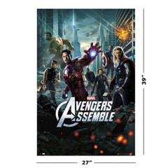 The Avengers – Marvel Movie Poster / Print (Regular Style) (Size: 27″ X 39″)