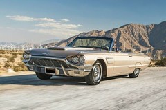 1965 Ford Thunderbird Convertible Tan- Poster 20×30