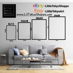 Set of 3 Nike Basketball Art pieces canvas wall art home decor