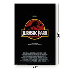 Jurassic Park – Movie Poster (Regular Style) (Size: 24″ X 36″)