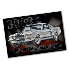 1967 Mustang Shelby GT500 Muscle Classic Car 24×36 or 11×17 In Poster