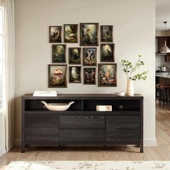 Dark Cottagecore Dark Academia Forest Mushroom Wall Art Prints Unframed