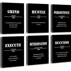 Inspirational Office Wall Art – Motivational Quotes for Living Room – Encoura…