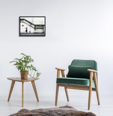 Canvas Print Painting Picture Wall Art Home Decor Banksy Grafitti Girl Abstract