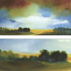 48W»x24H» PASSAGE by S. BROOKE ANDERSON – OPEN BLUE SKY CLOUDS CHOICES of CANVAS