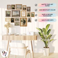 97 Decor LARGE 11×14 Vintage Wall Art Prints – Large Vintage Pictures Wall De…