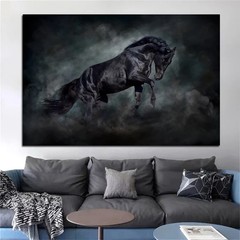 Black Horse Canvas Painting Canvas Wall Art Home Decor Wall Picture Poster Print