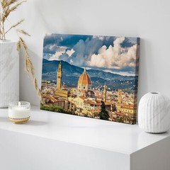 Wall26 Florence and Duomo Cathedral, Italy View Canvas Print Wall Art