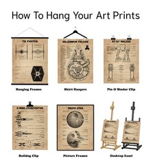 6 Star Wars Prints (8×10) Gift – With or Without Frames – Wall Art Room Decor