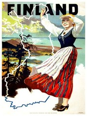Finland Travel Poster Art Print 12×16″ Rare Hot New XR373