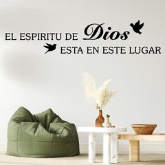 Bible Verses Wall Decor Stickers, Inspirational Spanish Biblical Quotes Chris…