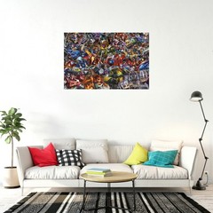 Transformers – TV Show Comic Poster (All Characters Monatage) (Size: 36″ x 24″)