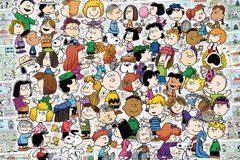 Poster Studio B – Peanuts Snoopy Charlie Brown List Collage 24×36″ NEW N241493