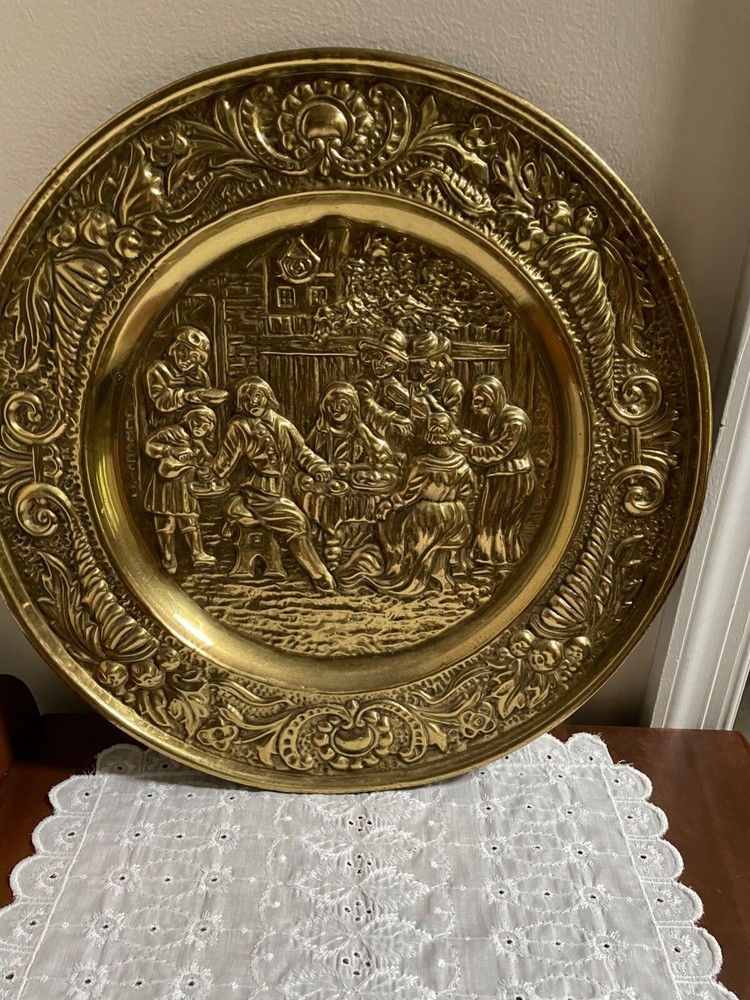 Brass Tone Wall Art