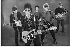 The Cars Band Poster Classic Rock Music Wall Art Retro Print 24×36