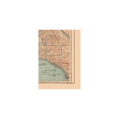 Historic State Map – California – Reynold 1921 – Vintage Wall Art