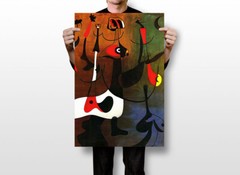 Joan Miro Modern Surrealism Artist Painting Wall Art Home Decor – POSTER 20×30