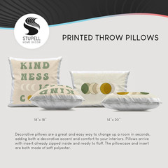 Geometric Earth Tone Decorative Pillow Set – 2 Piece, 18×18 Inches