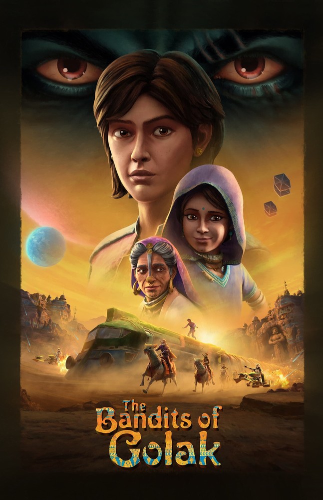 BB3482 Star Wars Visions Show 2021 Bandits of Golak Movie Poster 11×17