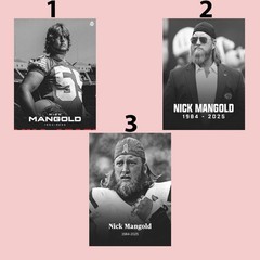 Nick Mangold Tribute Memorial Poster 1984 2025