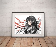 Mitaka Asa High Quality Poster Print 2 ( みたかアサ / 三鷹 / Chainsaw Man / wall decor)