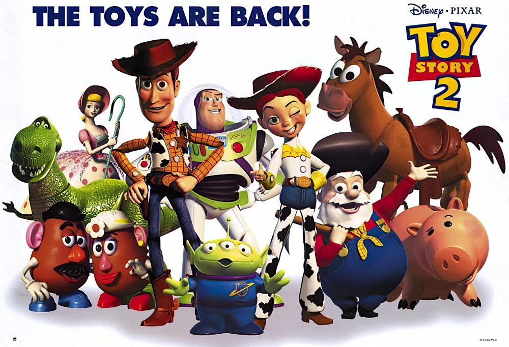 Toy Story 2 – Movie Poster / Print (Group – The Toys Are Back)