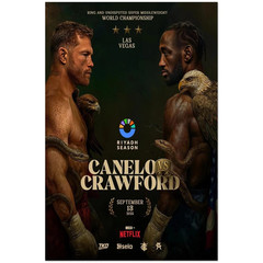 Canelo vs Crawford 2026 Fight Poster – Las Vegas Event