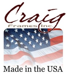 Craig Frames, 16×20 Wayfarer Cork Board United States Push Pin Travel Map