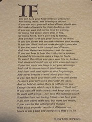 IF 1973 Poem by Rudyard Kipling Wall Art 11×14 Unframed Typography Poetry Print