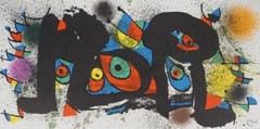 Sculptures Joan Miró 1912 Abstract Surrealist Modernist Spanish Art Print