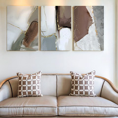 3 Pieces Contemporary Abstract Large Wall Art Set for Living Room Set Of 3