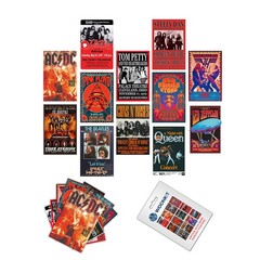 Vintage Rock Band Posters for Room Aesthetic, 70s 80s 90s Retro Music Room Wa…