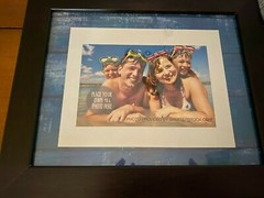 5 piece beach frame decoration set new in box