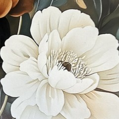 Set of 3 Neutral Floral Canvas Wall Art Modern Farmhouse Botanical Decor