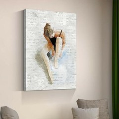 wall26 – Canvas Wall Art for Home Decor – Ballet Dancer – 12×18 inches