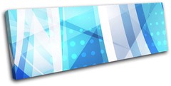 Pattern Geometric Abstract SINGLE CANVAS WALL ART Picture Print VA