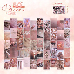East Coast Mart Wall Collage Kit – 50 Pcs, 4X6 Inches, Photo Collage Kit for Wal