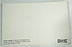 IKEA Urban Vintage Art Cards 4″ x 6″ Set of 5 open package Urban Vintage KORT