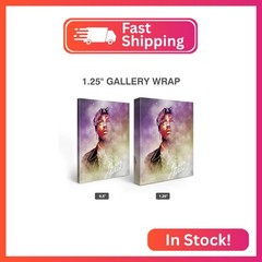 B.B.F MAKE Juice WRLD Canvas Wall Art Vibrant Dreamy Rapper Poster, Inspirationa