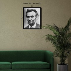 1930 Abraham Lincoln Last Portrait Photo Civil War President Historical
