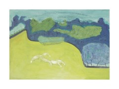 Milton Avery Yellow Meadow : Archival Quality Giclée Art Print