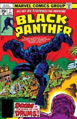 BLACK PANTHER #7 COMIC BOOK COVER Poster print 11″x17″ inches home wall decor