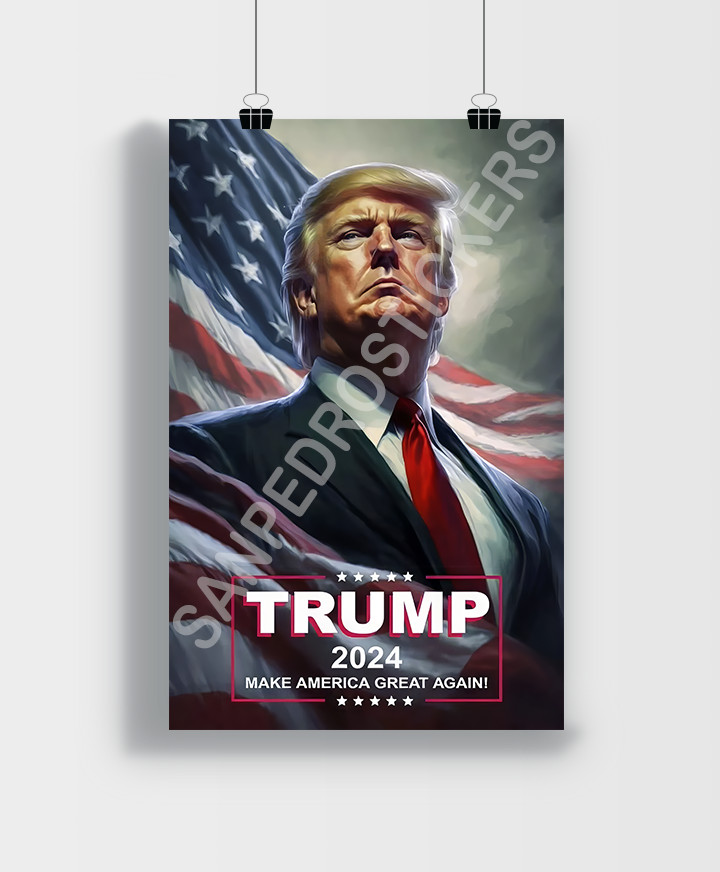 2024 President Elect Donald Trump 2024 8.5″ x 11″ Time Magazine Cover Poster