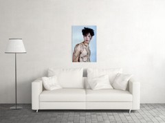 Body Art Figures Sexy Male Model Photo Painting Wall Home Decor – POSTER 20×30